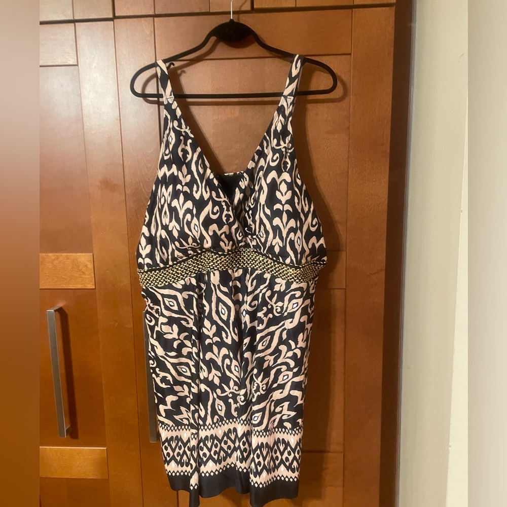 NWT Bloomchic Plus Size 28 4X 1pc Swimdress